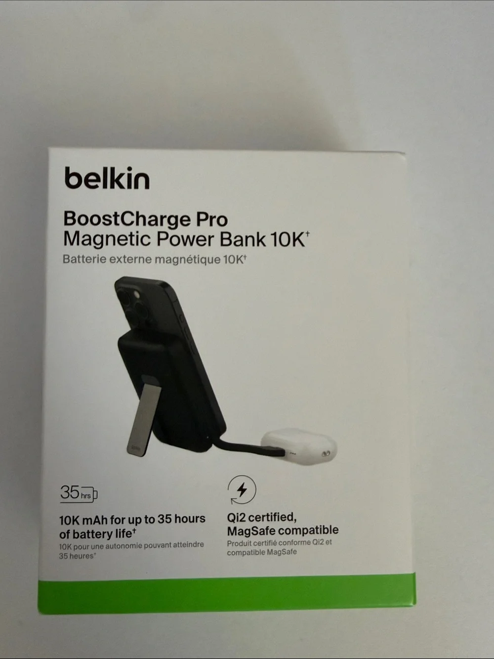 belkin BoostCharge Pro Magnetic Power Bank 10K - Black